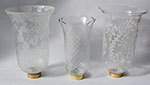 Twisted Table lamp with lamp shade-holder