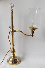 Twisted Table lamp with lamp shade-holder