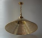 Coolie shade pendant lamp