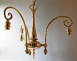 Three arm hanging lamp