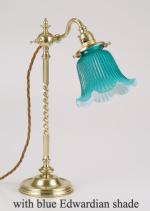 Barleytwist Table Lamp  bronze finish