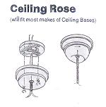 Ceramic ceiling rose