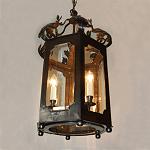Large Gothic Ornate Hanging Lantern