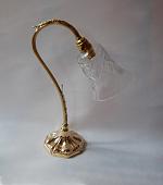 Ornate Swan Neck Table Lamp