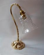 Ornate Swan Neck Table Lamp