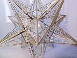 Starburst Cut Star Hanging Lamp