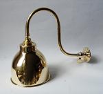 Large Swan Neck Gas Bracket with Coolie Shade